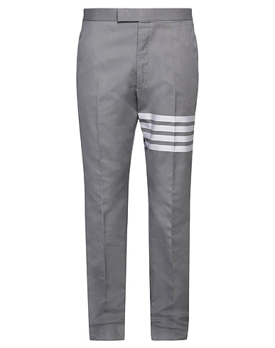 THOM BROWNE Casual pants Grey 100% Cotton