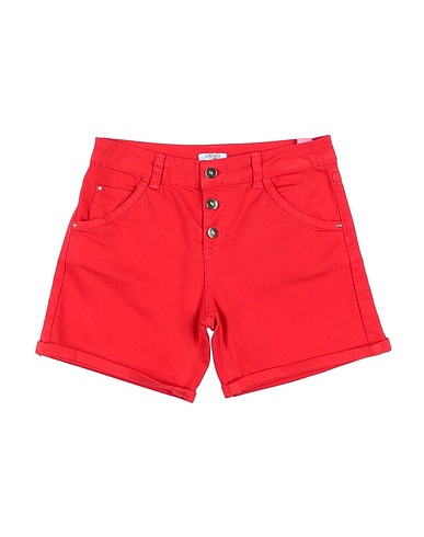 LIU •JO Shorts & Bermuda Red 97% Cotton, 3% Elastane