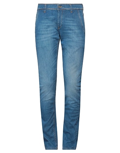 DONDUP Denim trousers Blue 92% Cotton, 6% Elastomultiester, 2% Elastane