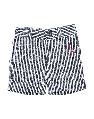 MANUELL & FRANK Shorts & Bermuda Midnight blue 97% Cotton, 3% Elastane