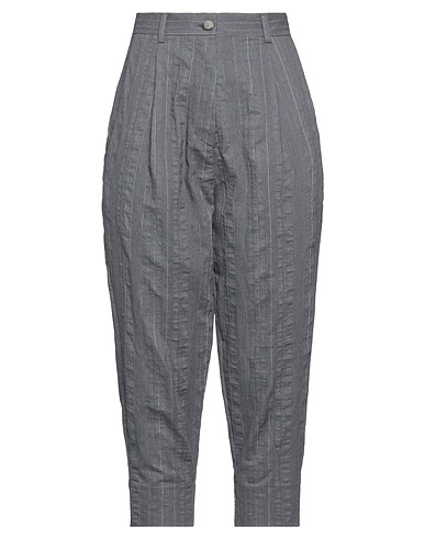 VIRGINIA BIZZI Pantalone Grigio 65% Cotone, 30% Poliestere, 5% Altre Fibre