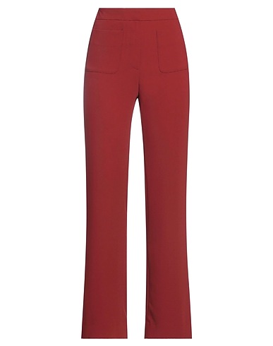 SEE BY CHLOÉ Casual trouser Burgundy 100% Polyester