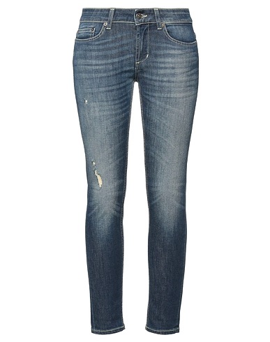 DONDUP Denim pants Blue 98% Cotton, 2% Elastane