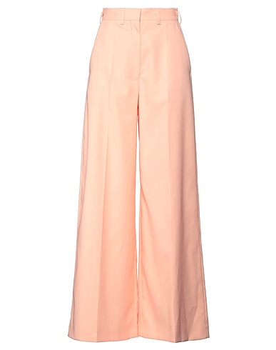 STELLA McCARTNEY Casual trouser Salmon pink 98% Polyester, 2% Elastane