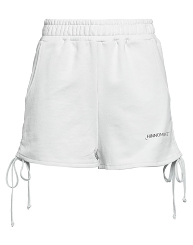 HINNOMINATE Shorts & Bermuda Light grey 100% Cotton