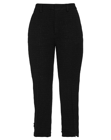 DSQUARED2 Casual trouser Black 49% Cotton, 48% Synthetic fibers, 3% Other Fibres