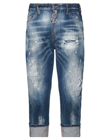 DSQUARED2 Denim pants Blue 98% Cotton, 2% Elastane, Polyester, Polyurethane, Plastic