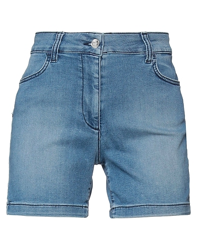 LIU •JO Denim shorts Blue 71% Cotton, 25% Polyester, 4% Elastane