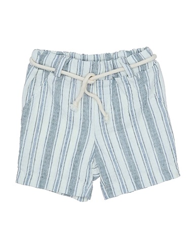 KID'S COMPANY Shorts & Bermuda White 50% Linen, 50% Cotton