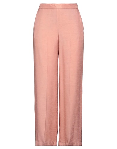MALÌPARMI Casual trouser Antique rose 51% Viscose, 49% Acetate
