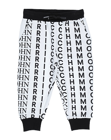 JOHN RICHMOND スウェットパンツ ホワイト コットン 100%