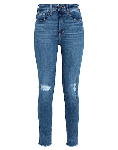 LEVI'S Denim trousers 721 HIGH RISE SKINNY Blue 97% Cotton, 3% Elastane