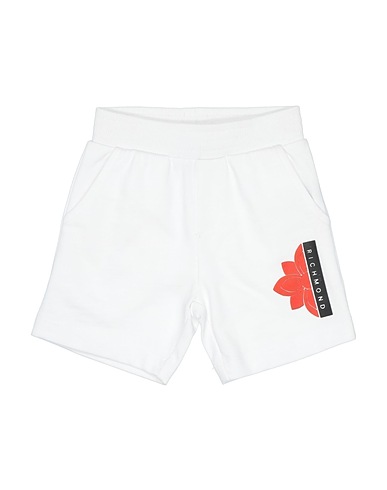 JOHN RICHMOND Shorts & Bermuda White 100% Cotton