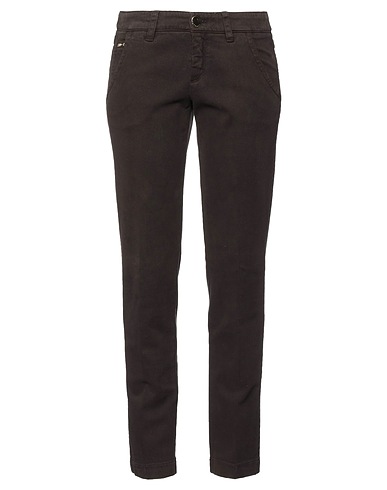SEVENTY VENEZIA Casual pants TESTA DI MORO 98% Cotton, 2% Elastane