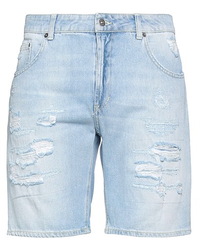 DONDUP Denim shorts Blue 100% Cotton