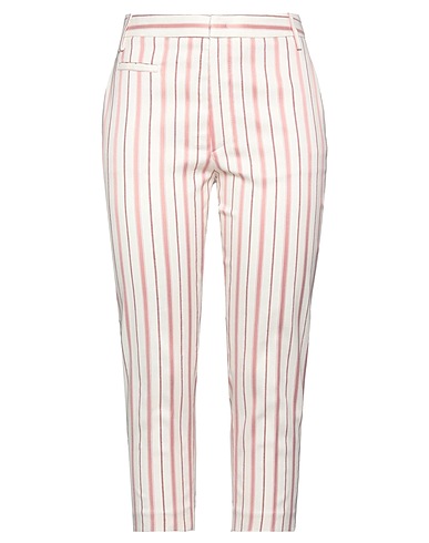 DONDUP Casual trouser Pink 53% Cotton, 19% Viscose, 15% Acetate, 12% Linen, 1% Elastane