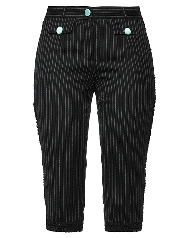 DOLCE&GABBANA Casual trouser Black 98% Virgin Wool, 2% Elastane, Viscose, Cotton