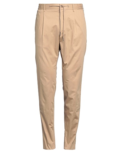 TAGLIATORE Casual trouser Sand 98% Cotton, 2% Elastane