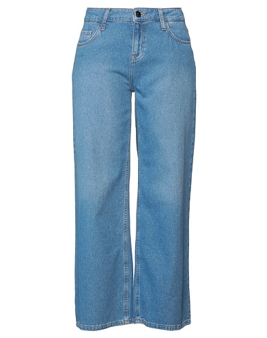 ALESSIA SANTI Denim trousers Blue 100% Cotton