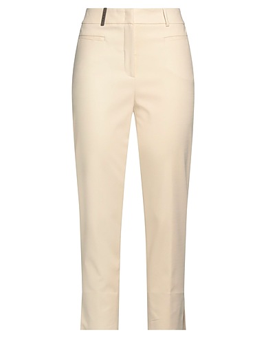 PESERICO Pantalone Beige 60% Cotone, 36% Viscosa, 4% Elastan