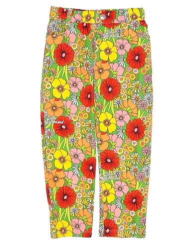 JOHN RICHMOND Casual pants Yellow 97% Cotton, 3% Elastane