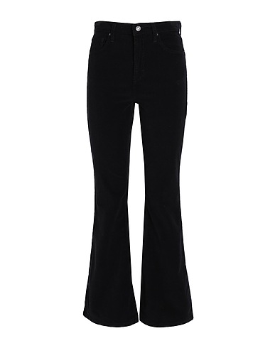 TOPSHOP Pantalon Noir 98% Coton, 2% Élasthanne