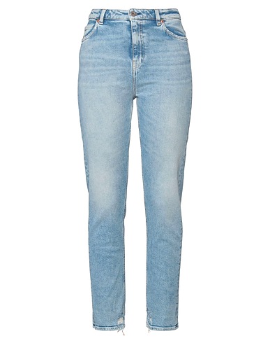PENCE Denim trousers Blue 99% Cotton, 1% Elastane