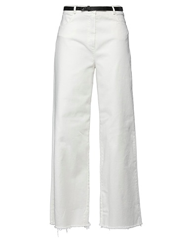 ZAHJR Pantaloni jeans Bianco 97% Cotone, 3% Elastan