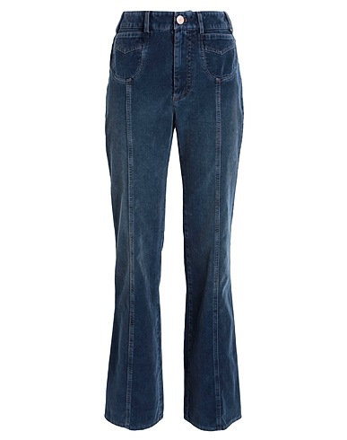 SEE BY CHLOÉ Casual pants Blue 82% Cotton, 18% Polyester