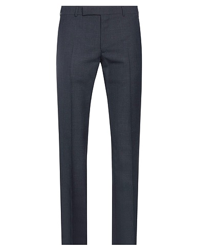 DUNHILL Casual pants Midnight blue 100% Wool