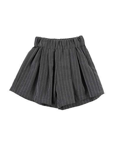 ALICE PI. Shorts & Bermuda Grigio 80% Poliestere, 15% Rayon, 5% Elastan