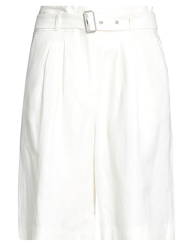 PESERICO Shorts & Bermuda Ivory 65% Polyester, 35% Cotton