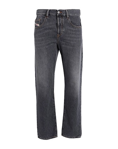 DIESEL Pantaloni jeans 2020 D-VIKER 09B84 STRAIGHT JEANS
 Grigio 100% Cotone