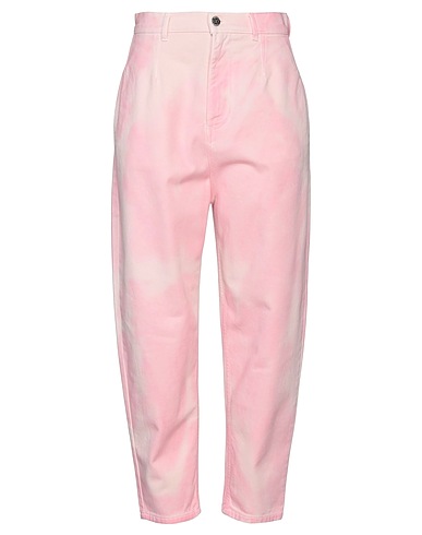 TWINSET Casual trouser Pink 100% Cotton