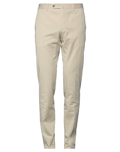 PT Torino Casual trouser Beige 95% Cotton, 3% Silk, 2% Elastane