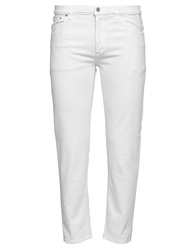 DONDUP Pantaloni jeans Grigio chiaro 98% Cotone, 2% Elastan