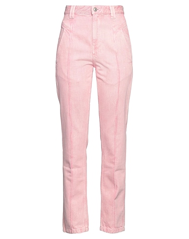 MARANT ÉTOILE Denim trousers Pink 100% Cotton