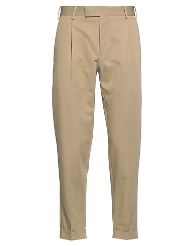 PT Torino Casual trouser Sand 76% Cotton, 24% Linen