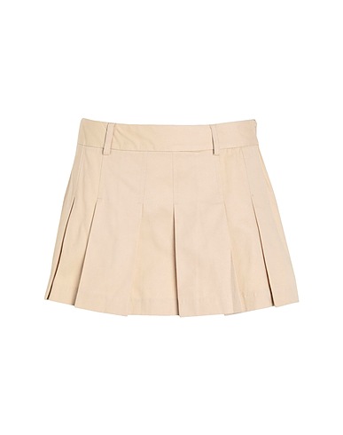 TOPSHOP Mini skirt Beige 100% Cotton