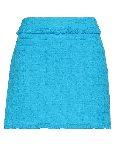 PROENZA SCHOULER Mini skirt Azure 100% Cotton