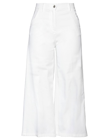 TRUE ROYAL Pantalone Bianco 98% Cotone, 2% Elastan