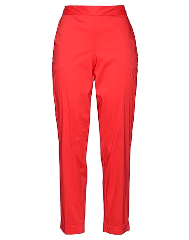 LIVIANA CONTI Hosen Rot 68% Baumwolle, 28% Polyamid, 4% Elastan