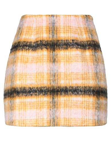 FOR LOVE & LEMONS Mini skirt Marigold 90% Polyester, 10% Wool