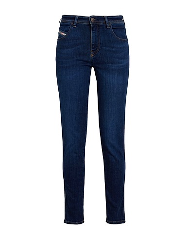 DIESEL Pantaloni jeans 2015 BABHILA 09C58 SKINNY JEANS
 Blu 96% Cotone, 3% Elastomultiestere, 1% Elastan
