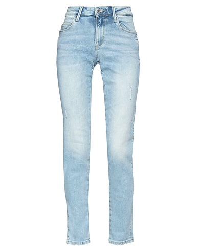 GUESS Denim pants Blue 83% Cotton, 12% Modal, 4% Elastomultiester, 1% Elastane
