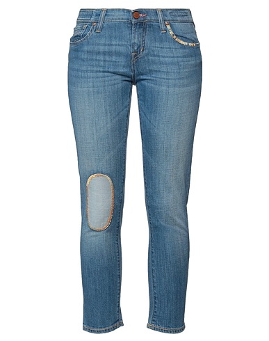 JACOB COHЁN Denim trousers Blue 97% Cotton, 3% Elastane
