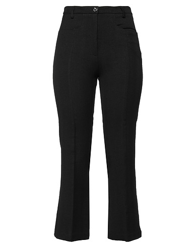 PINKO Casual trouser Black 63% Linen, 24% Polyester, 10% Viscose, 3% Elastane