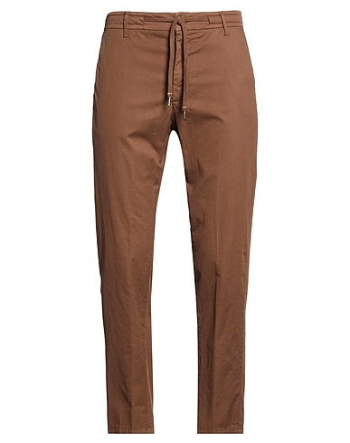 SQUAD² パンツ MARRONE リネン 52% / コットン 46% / ポリウレタン 2%