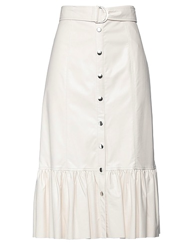 ACTITUDE by TWINSET Midi skirt Ivory 100% Viscose