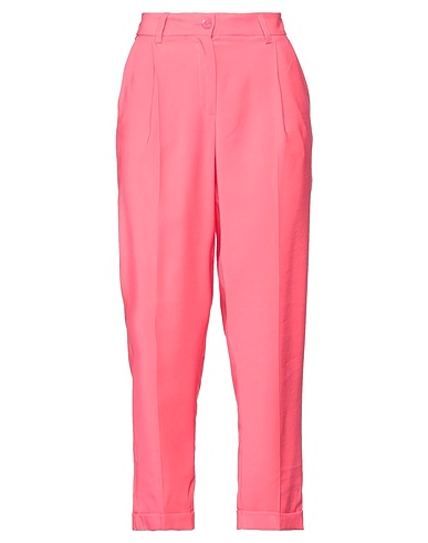 SFIZIO STUDIO Casual pants Coral 90% Viscose, 10% Polyester